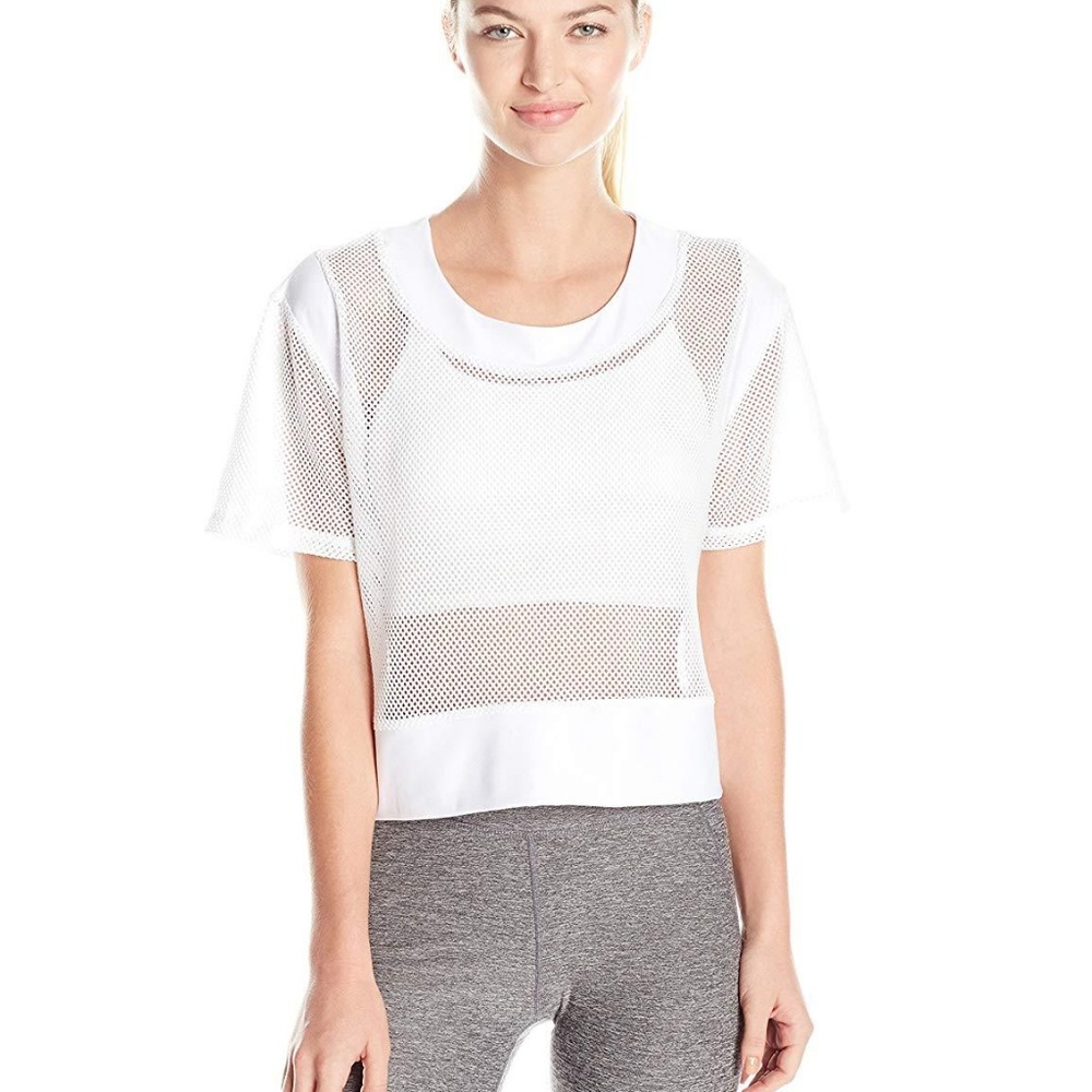 X by Gottex Women's Diamond Mesh Top SM NWOT